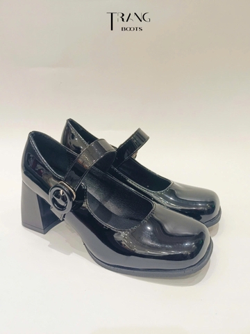 MARY JANE- LADY ÉLAN GIÀY CAO GÓT MARY JANE MŨI VUÔNG 6CM
