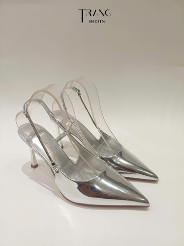 STILETTO- LADY ÉLAN Cao gót slingback mũi nhọn – stiletto tôn dáng, thiết kế French chic sang trọng
