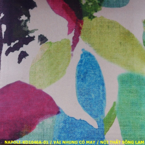 Napoli - Vải Nhung Cỏ May