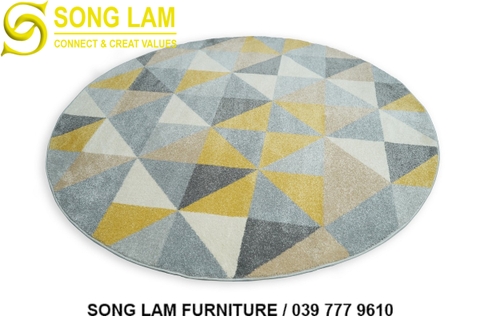 Thảm sofa sợi ngắn nhập khẩu Thổ Nhĩ Kỳ RESITAL RE1001D160