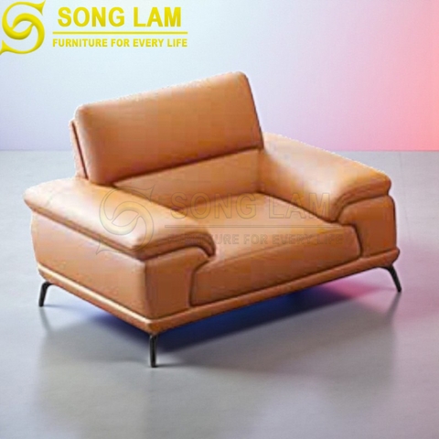 Sofa đơn da bò Ý SDH01112
