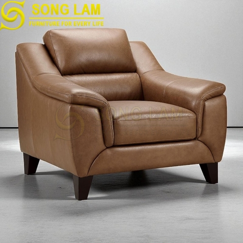 Sofa đơn da bò Ý SDH01117