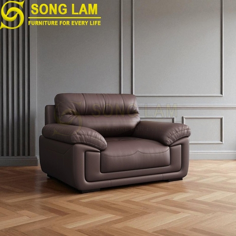 Sofa đơn da bò Ý SDH0116