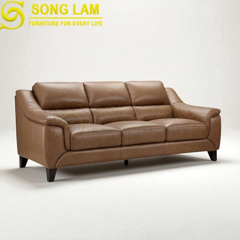 Sofa chữ I da bò Ý SIH01117