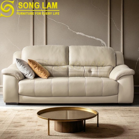 Sofa chữ I da bò Ý SIH01125