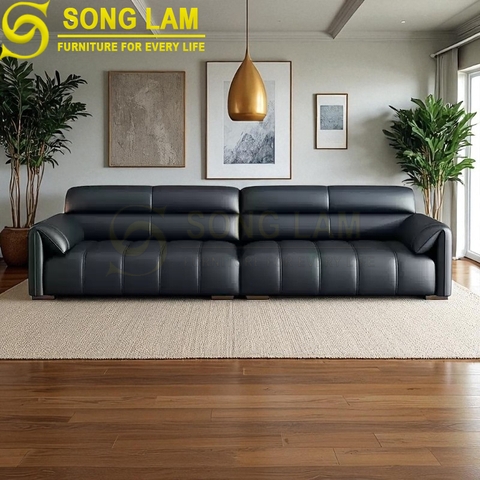 Sofa chữ I da bò Ý SIH0113