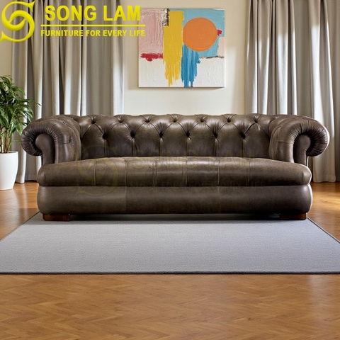 Sofa chữ I Chesterfield SIU08110