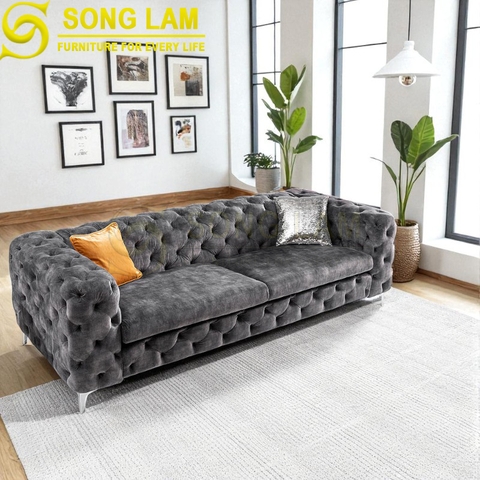 Sofa chữ I Chesterfield SIU08111