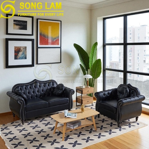 Sofa chữ I Chesterfield SIU08117