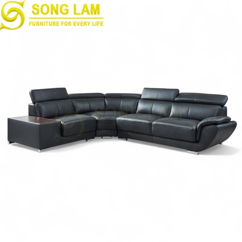Sofa góc da bò Ý SLH03124