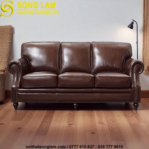 Ghế sofa cao cấp da bò Sông Lam Beglin SUH01123