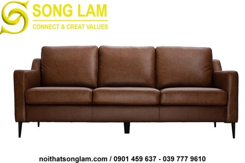 Ghế sofa cao cấp da bò Sông Lam Plump SUH0115