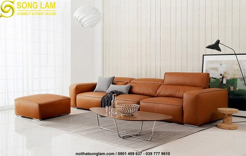 Ghế sofa cao cấp da bò Sông Lam Ermes SUH0117