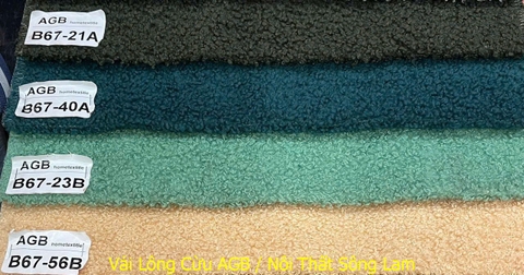 Vải Lông Cừu - Gia Bội (AGB)