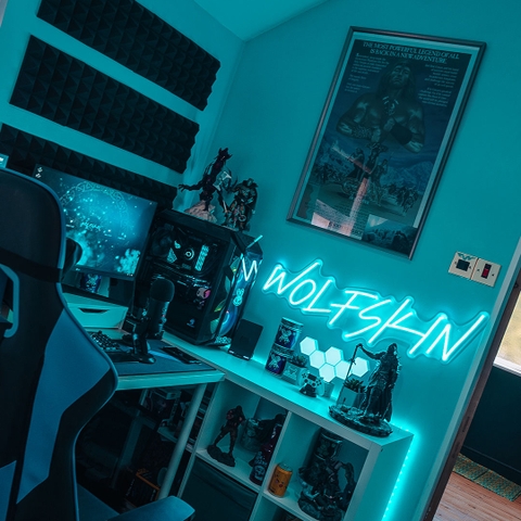 100+ Góc Chơi Game Đẹp Ngây Ngất Của Gamer Cùng Đèn Led Neon