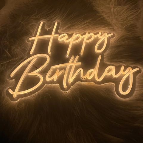 Sinh Nhật Đáng Nhớ với Trang Trí Đèn Led Neon