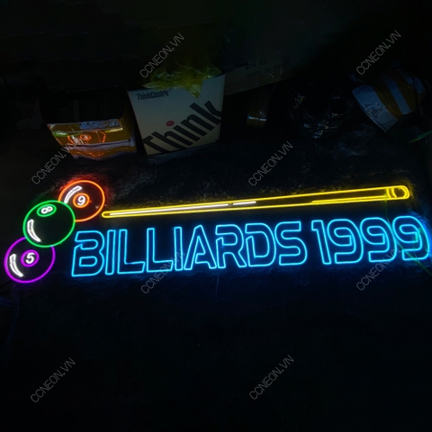 Đèn Led Neon Trang Trí Quán Bida - Đèn cho quán Billiard