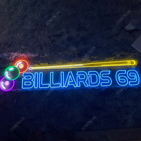 Đèn Led Neon Trang Trí Quán Bida - Đèn cho quán Billiard