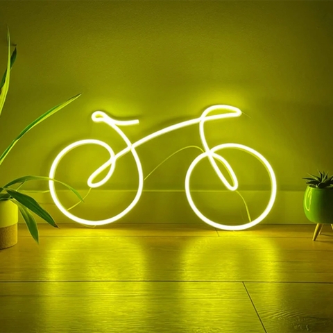 Đèn led neon xe đạp theo yêu cầu