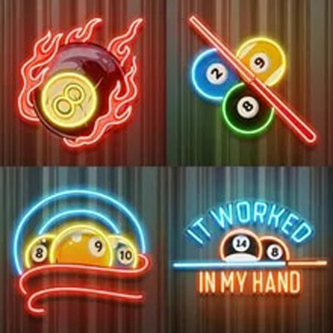 billiard led neon