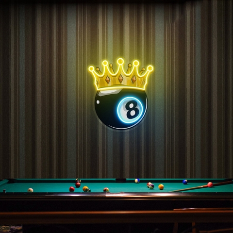 billiard led neon