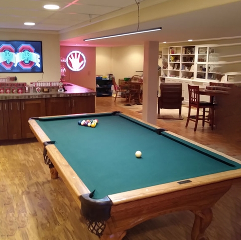 billiard led neon