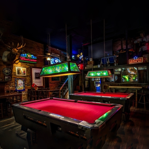 billiard led neon