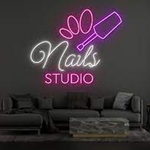 Đèn nail led neon sign