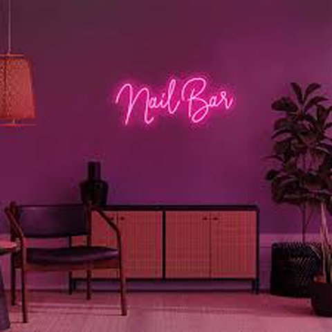 Đèn nail led neon sign