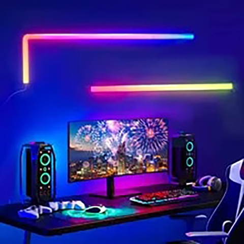 Đèn LED neon thiết kế bàn chơi game