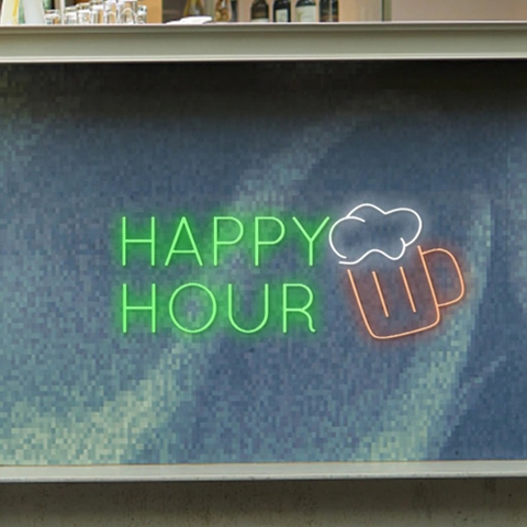 Đèn led neon trang trí quán beer