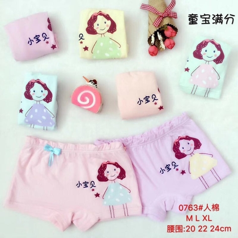 QUẦN LÓT BÉ GÁI DÁNG ĐÙI #0761, #0763, #0768, #0769