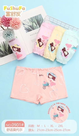 QUẦN LÓT BÉ GÁI NHIỀU HOẠ TIẾT #090X