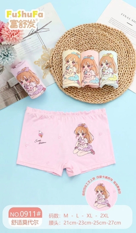 QUẦN LÓT BÉ GÁI COTTON MỀM MỊN #091X