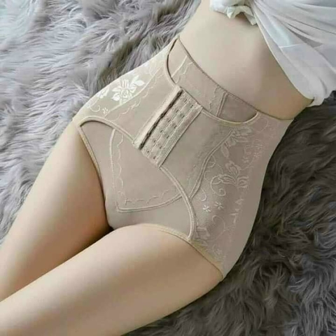 QUẦN GEN BỤNG MÓC CÀI TRƯỚC THÊU HOA