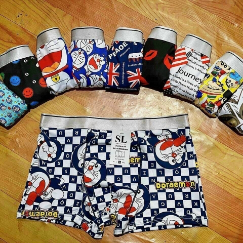 SỊP ĐÙI THUN LẠNH DOREMON