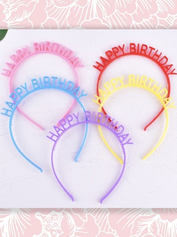 BỜM TÓC HAPPY BIRTHDAY NHIỀU MÀU