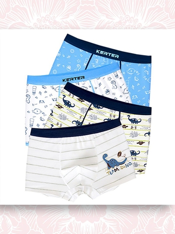 BỘ 4 QUẦN LÓT ĐÙI BÉ TRAI