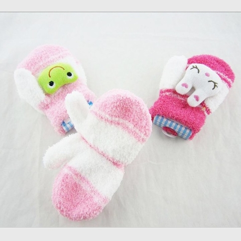 GĂNG TAY LEN MỀM CHO BÉ