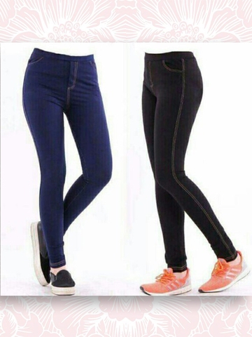 QUẦN LEGGING NỮ GIẢ JEAN