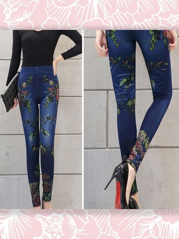QUẦN LEGGING HOẠ TIẾT CAO CẤP