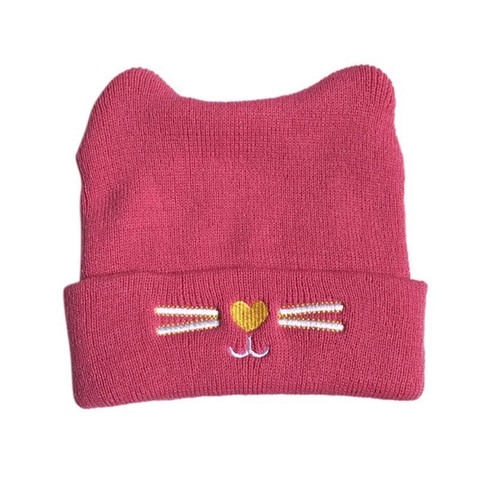 MŨ LEN TAI MÈO DỄ THƯƠNG CHO BÉ