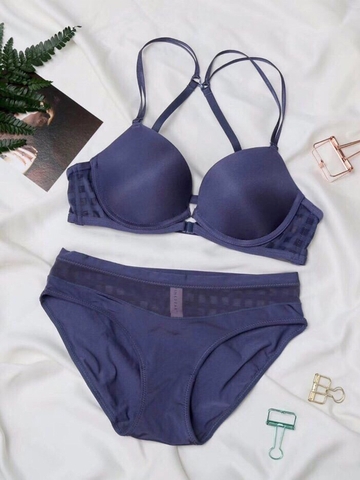 SET BỘ PINKDEAR CÀI TRƯỚC TRƠN CHÉO LƯNG #7138