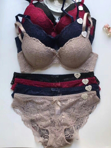 BỘ LÓT VEGAN REN SIÊU ĐẨY CAO CẤP #8019