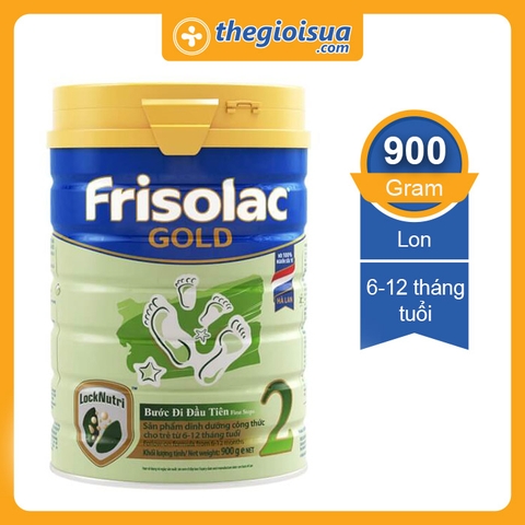 Sữa Frisolac Gold số 2 900g (cho bé 6-12 tháng)