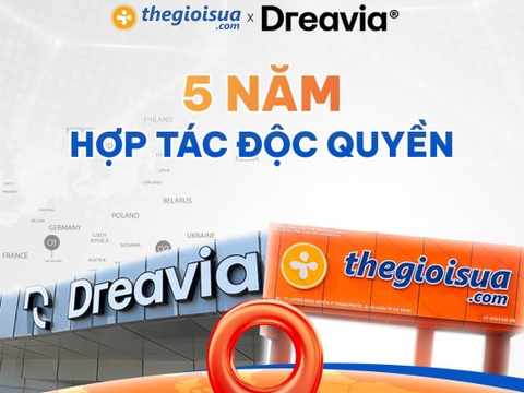 Đối tác độc quyền của Dreavia tại Việt Nam - Thegioisua.com