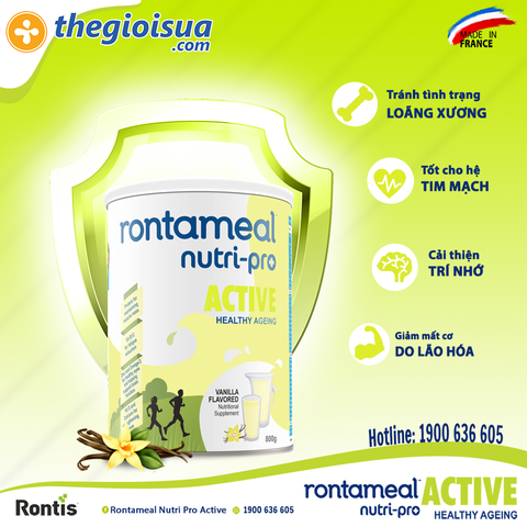 Sữa bột Rontameal Nutri-pro Active nhập khẩu nguyên lon từ Pháp #1
