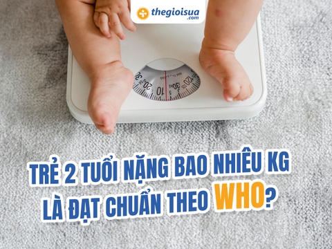 Trẻ 2 Tuổi Nặng Bao Nhiêu Kg Là Đạt Chuẩn Theo WHO?