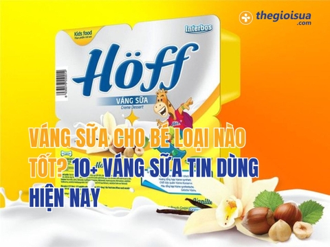 Váng Sữa Cho Bé Loại Nào Tốt? 10+ Váng Sữa Tin Dùng Hiện Nay