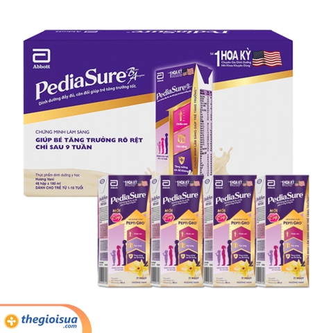 Sữa uống Pediasure hương vani 4x180ml